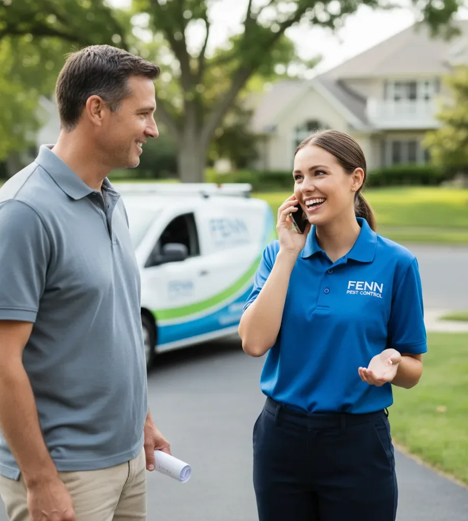 Fenn Pest Control customer support in East Marion